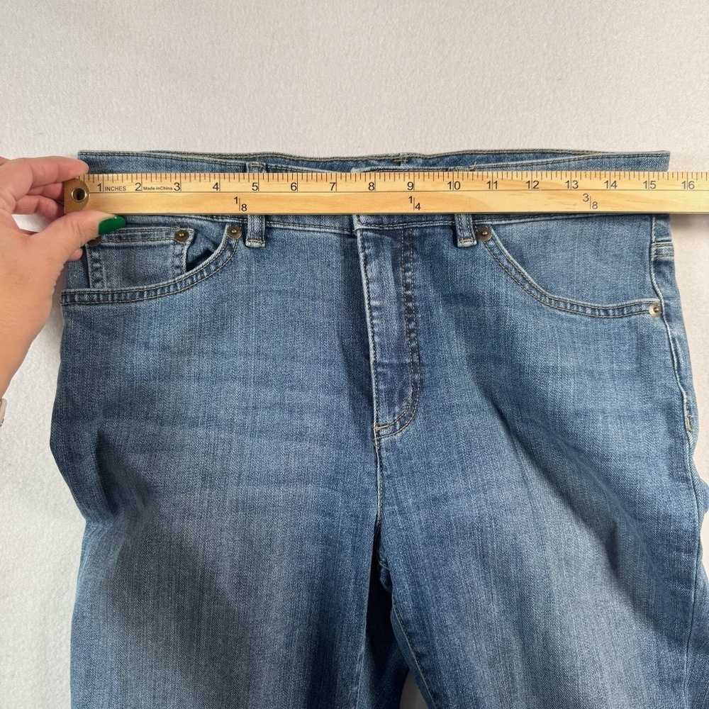 Joes Jeans Womens 14 Blue Straight Leg Mid Rise Dark Wash Stretch - Picture 7 of 15